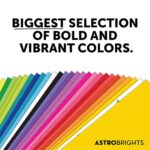 Astrobrights Color Paper, 8.5” x 11” “Spectrum” 25-Color Assortment