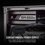 Corsair RMX Series, RM850x, 850 Watt, 80+ Gold Certified, Fully Modular Power Supply (CP-9020180-NA)