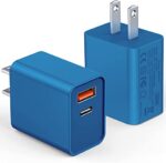 USB C Wall Charger,JUD USB C Charger PD 20W Charger Block 2 Pack